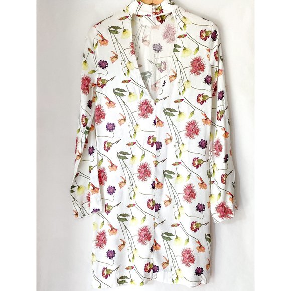 LOS ANGELES ATELIER & OTHER STORIES FLORAL DRESS - Picture 2 of 7